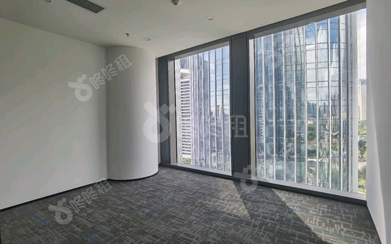 HFCC华海金融创新中心_206平_精装_办公室隔间