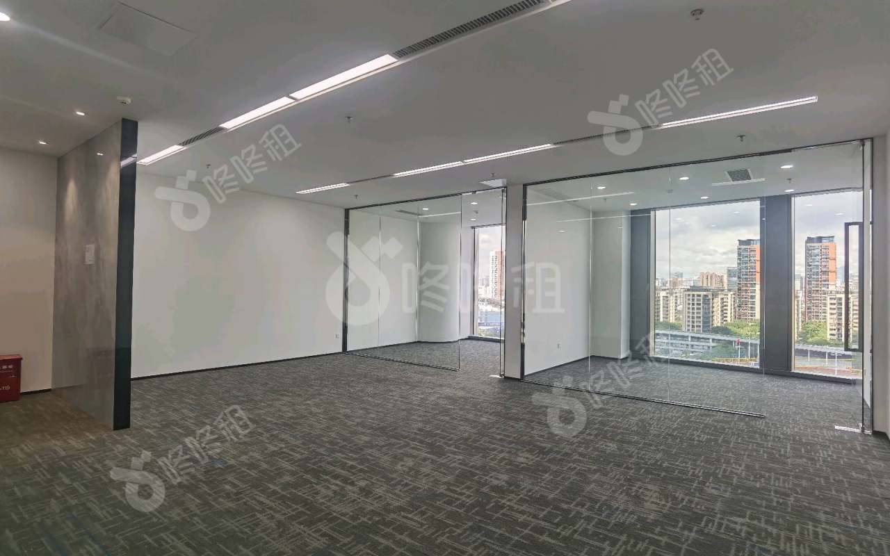 HFCC华海金融创新中心_166平_豪装_办公室开间