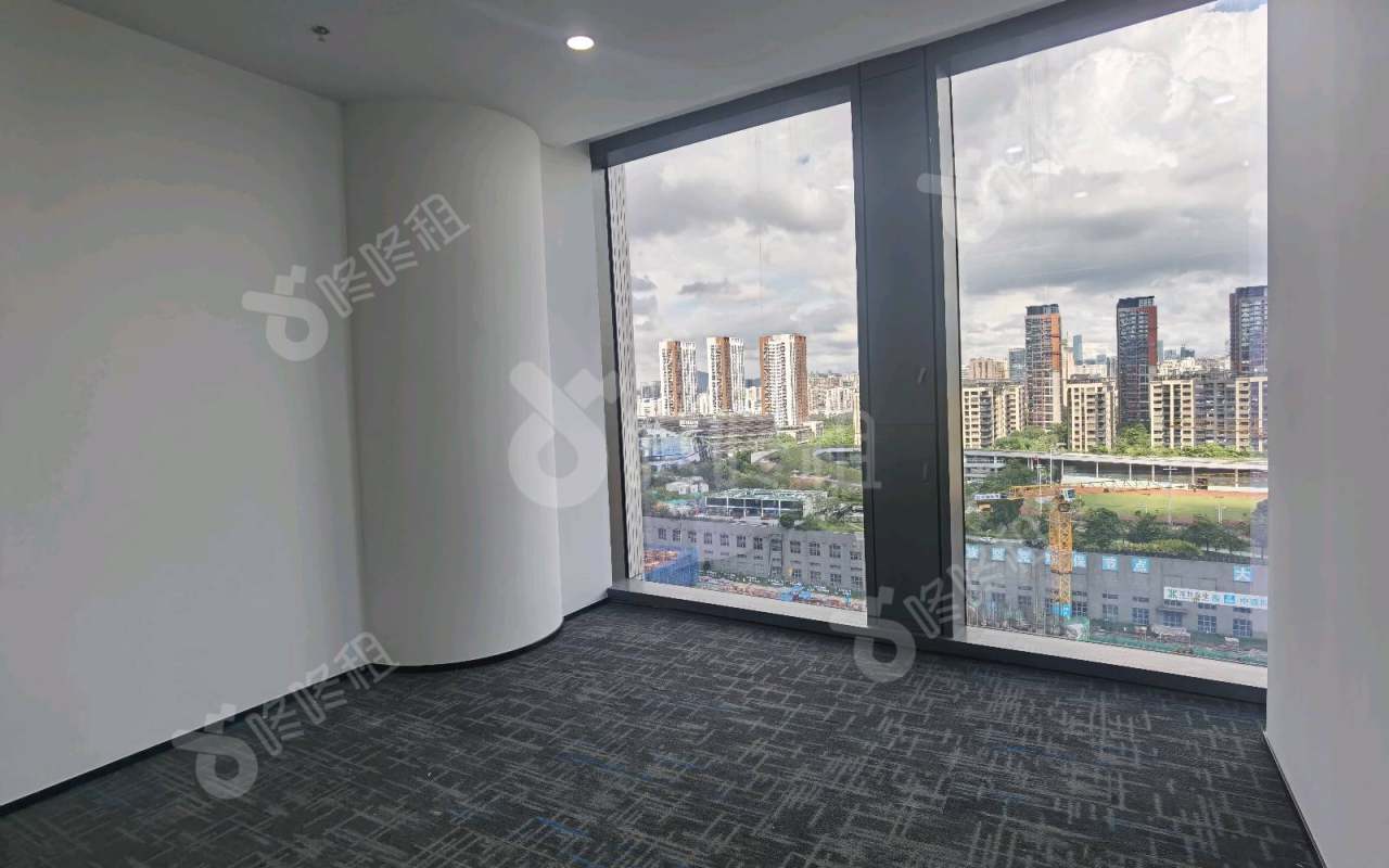 HFCC华海金融创新中心_166平_豪装_办公室隔间