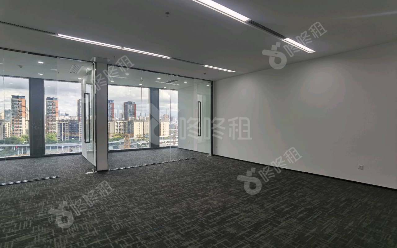 HFCC华海金融创新中心_166平_豪装_办公室开间