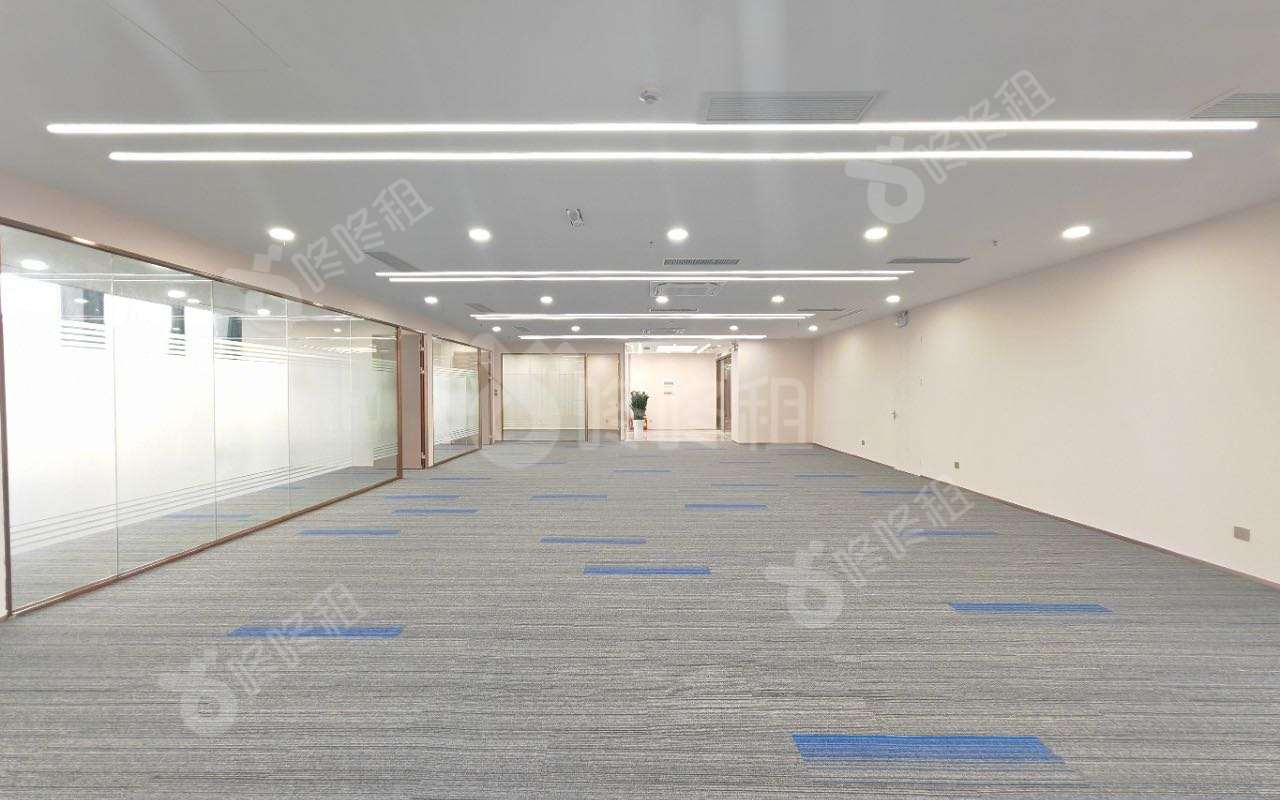 盛唐大厦_528平_精装_办公室开间