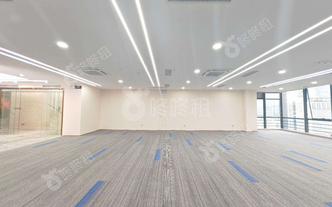 盛唐大厦_528平_精装_办公室开间