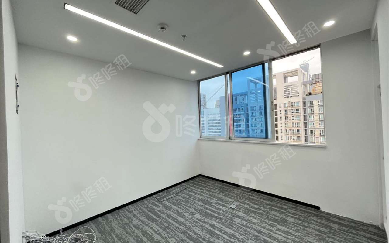 建艺大厦_330平_精装_办公室隔间
