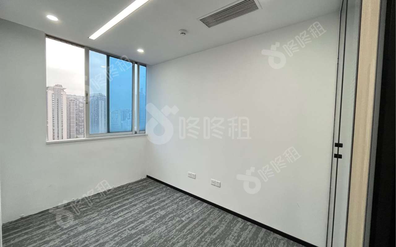 建艺大厦_330平_精装_办公室隔间