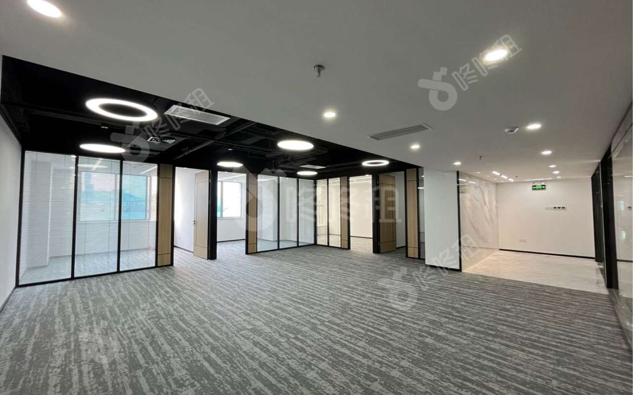 建艺大厦_278平_精装_办公室开间