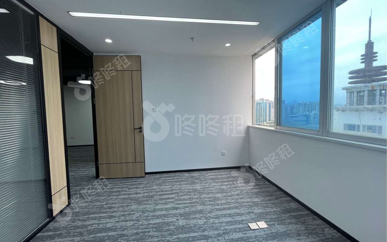 建艺大厦_278平_精装_办公室隔间