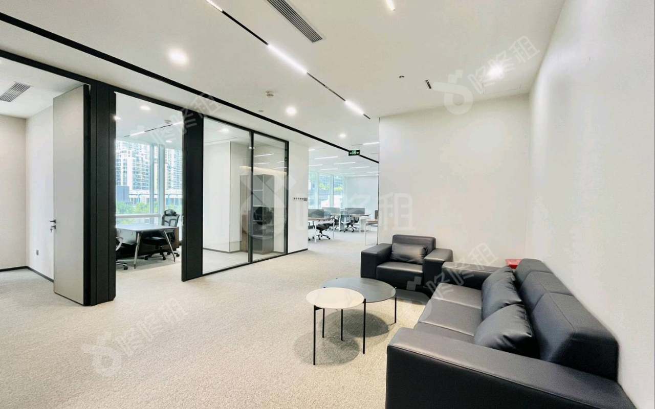 中洲控股中心_480平_精装_办公室开间