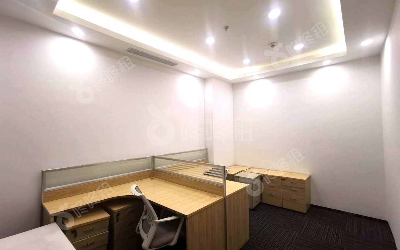 比克科技大厦_366平_精装_办公室隔间