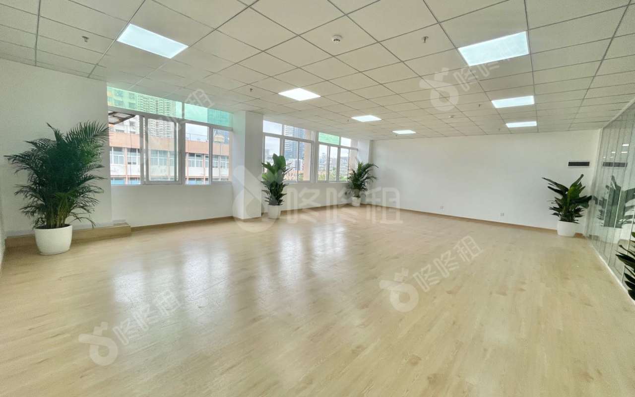 园西工业区_210平_豪装_办公室开间