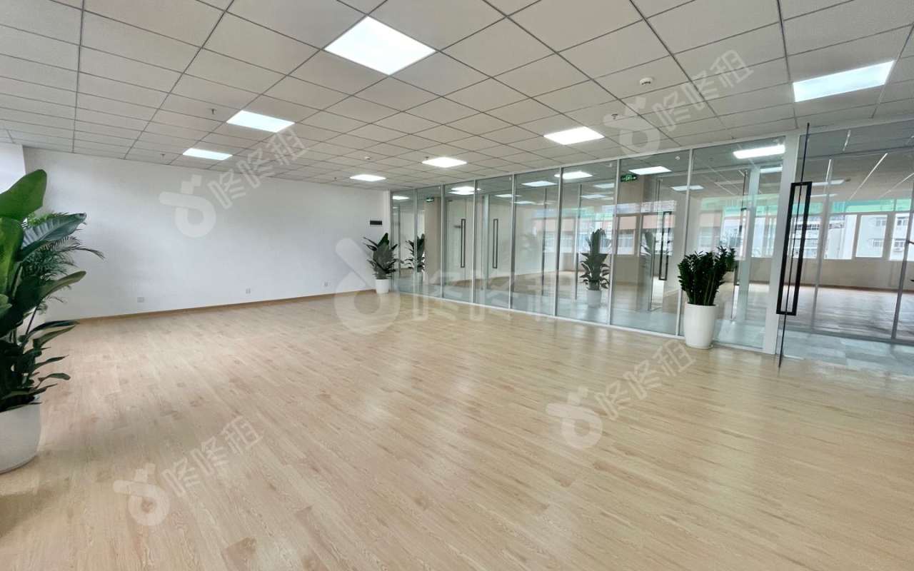 园西工业区_210平_豪装_办公室开间