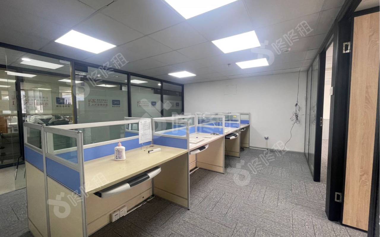 生产力大楼_120平_精装_办公室开间