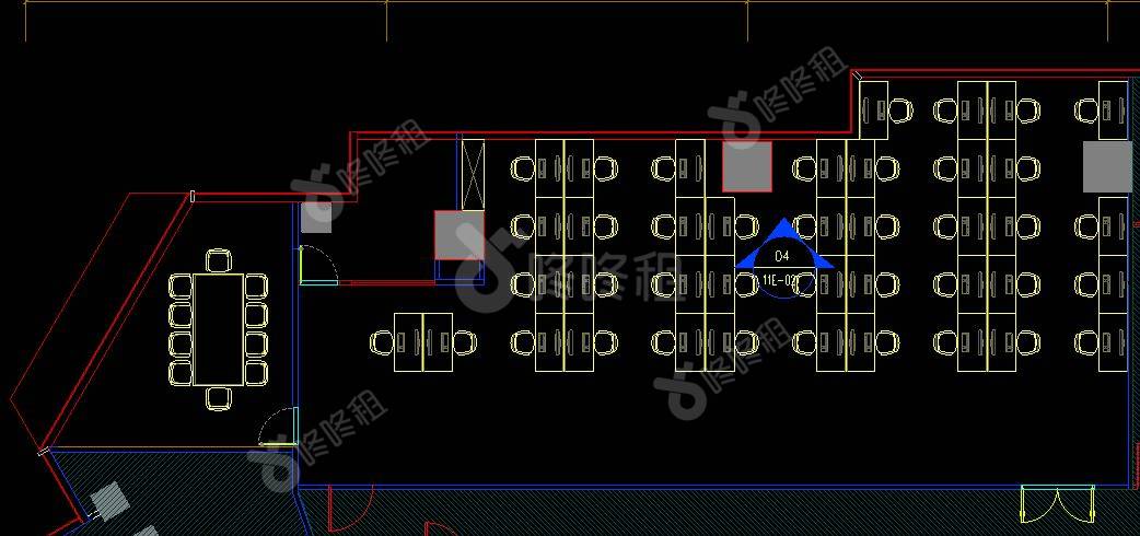 李宁中心 (松日鼎盛大厦)_272平_精装_户型图