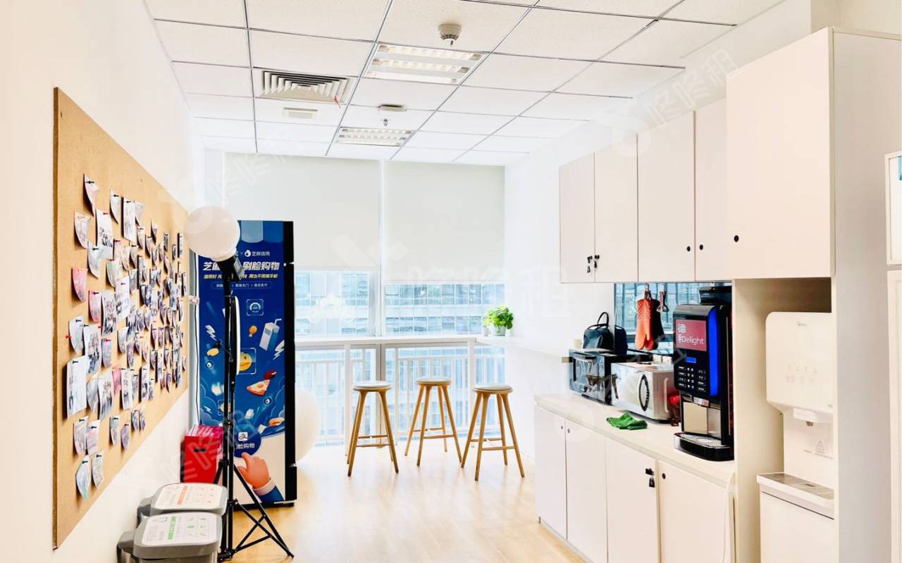 阿里云大厦_1014平_豪装_办公室隔间