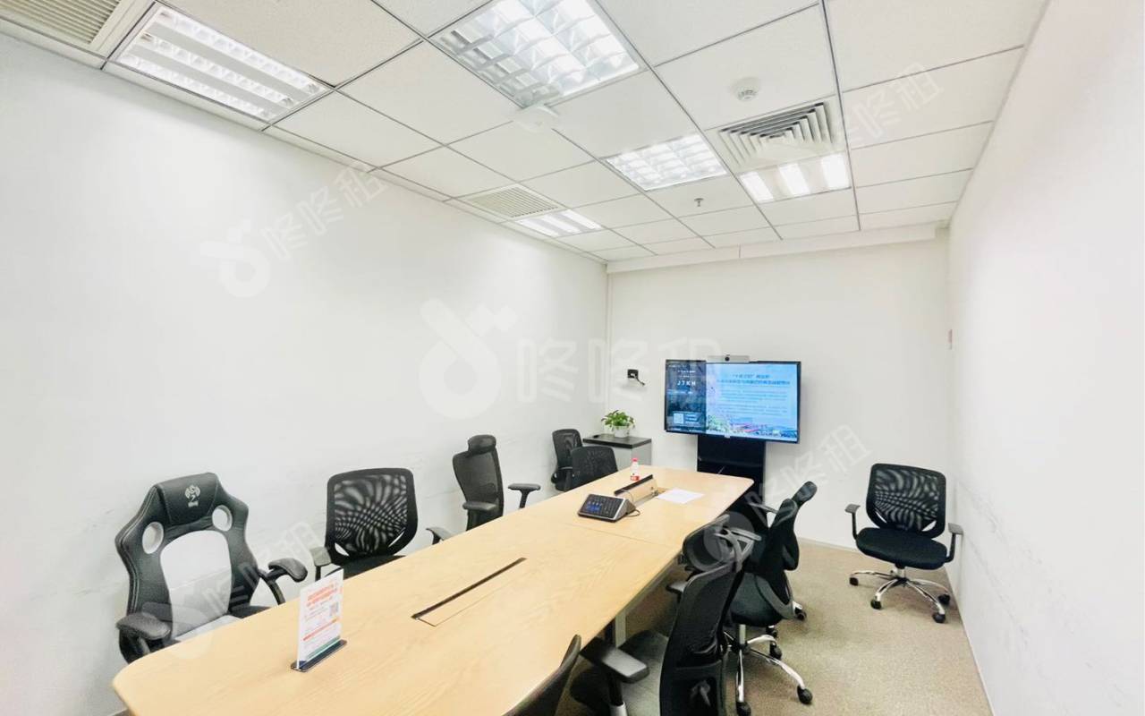 阿里云大厦_1014平_豪装_办公室隔间