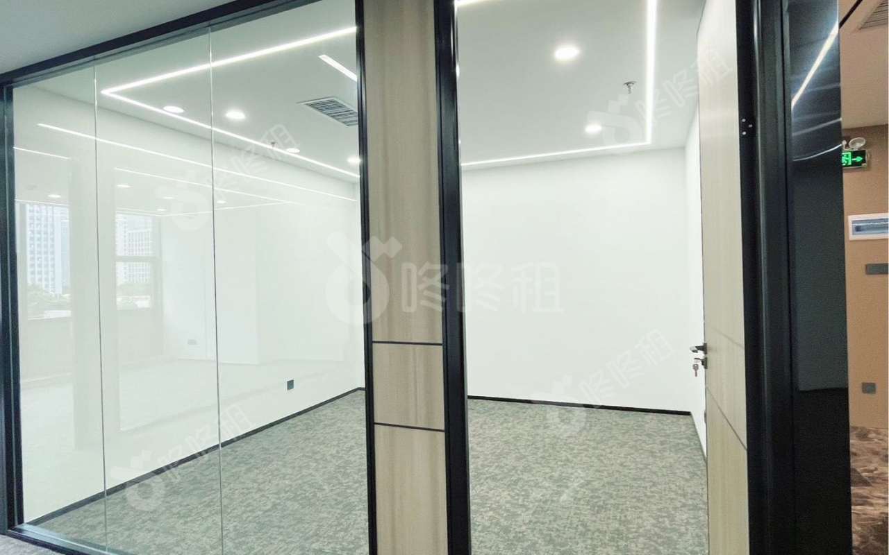 金运世纪大厦_499平_定制装修_办公室隔间