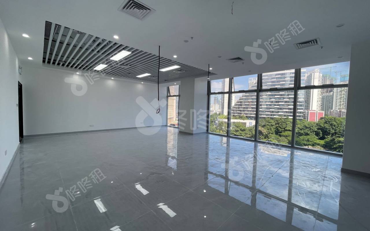 远洋滨海大厦_85平_精装_办公室开间