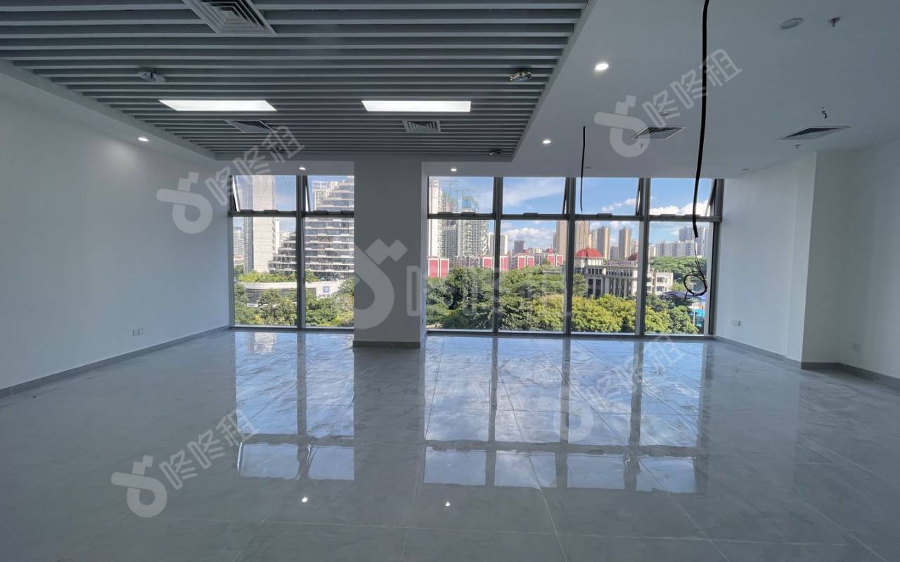 远洋滨海大厦_85平_精装_办公室开间