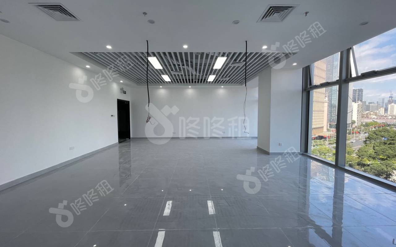 远洋滨海大厦_85平_精装_办公室开间