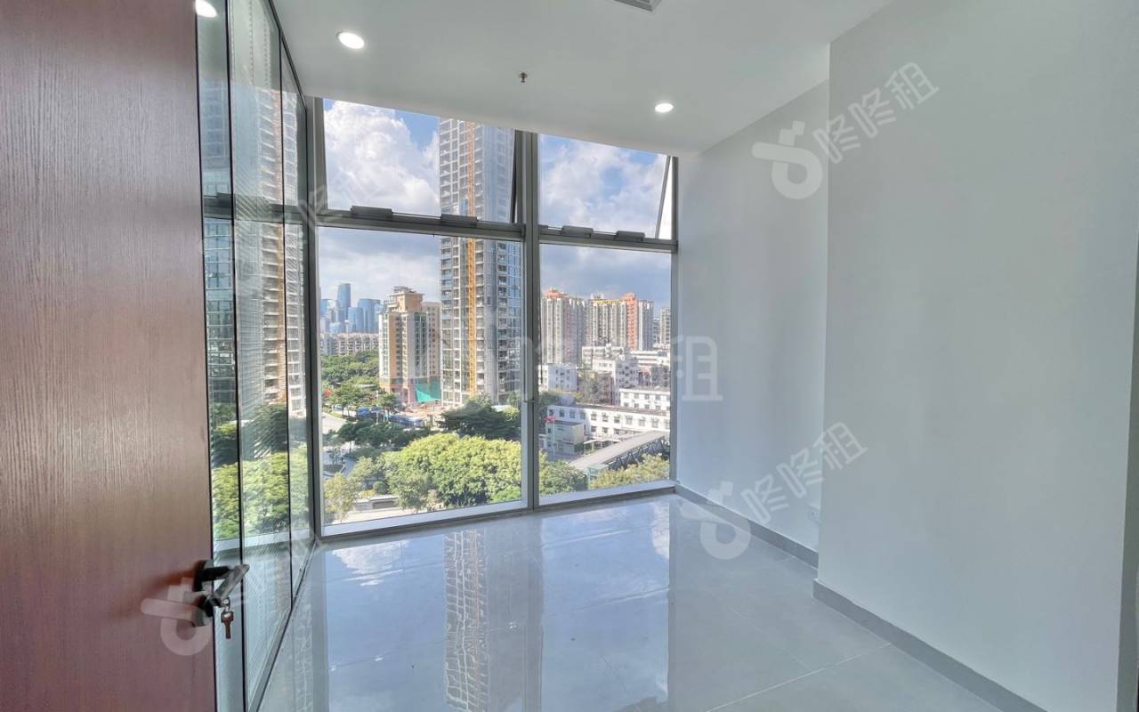 远洋滨海大厦_107平_精装_办公室隔间