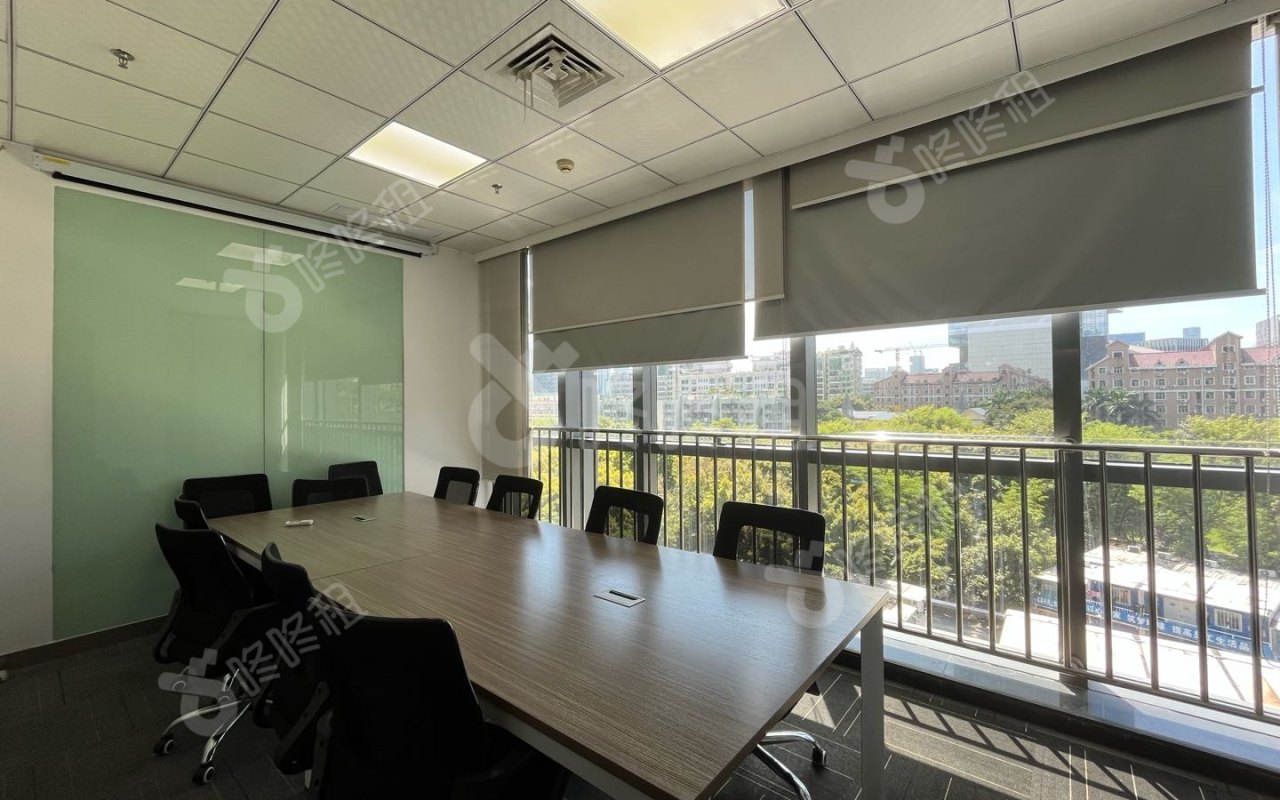 GDC环球数码大厦_198平_精装_办公室隔间