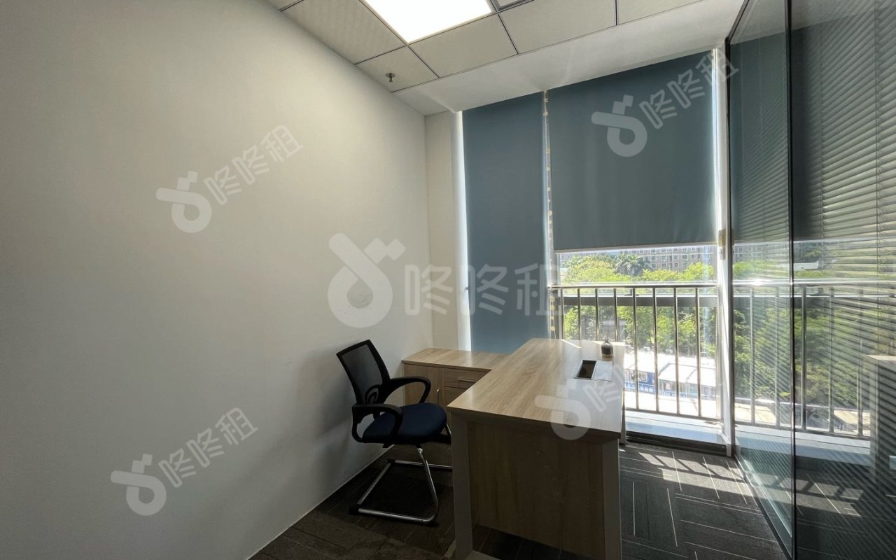 GDC环球数码大厦_198平_精装_办公室隔间