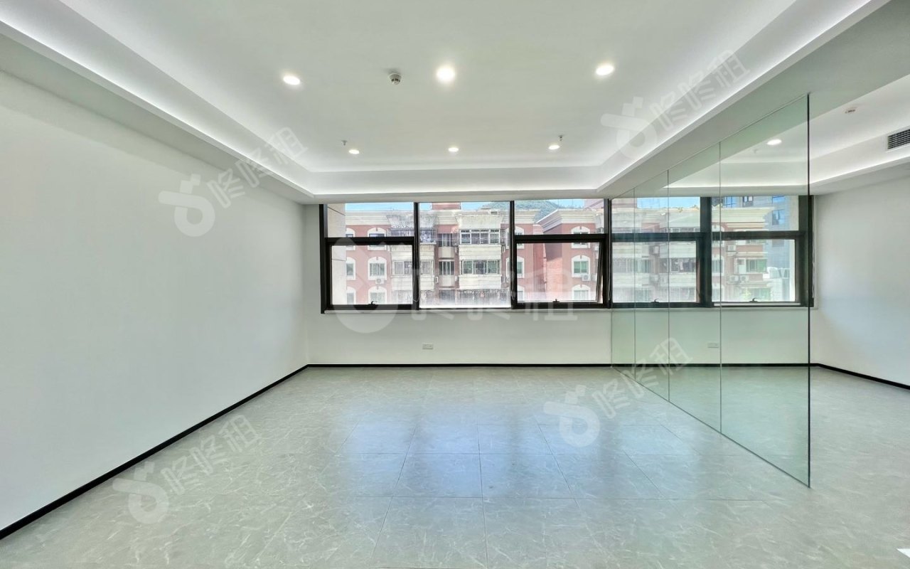 荔源商务大厦（荔园广场）_119平_豪装_办公室开间