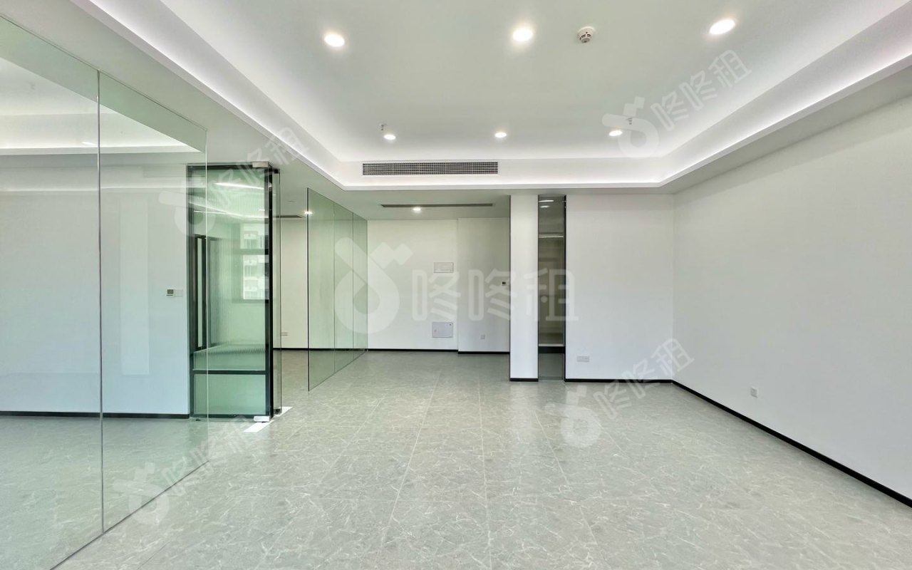 荔源商务大厦（荔园广场）_119平_豪装_办公室开间