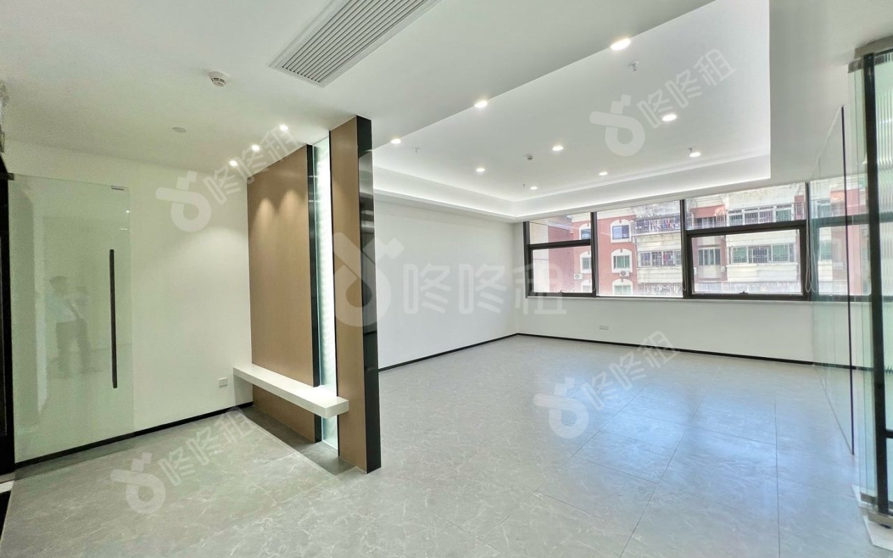 荔源商务大厦（荔园广场）_119平_豪装_办公室开间