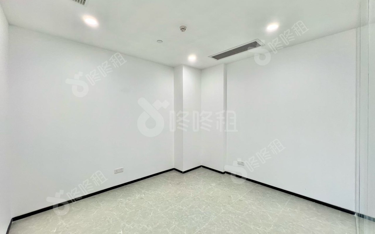 荔源商务大厦（荔园广场）_119平_豪装_办公室隔间