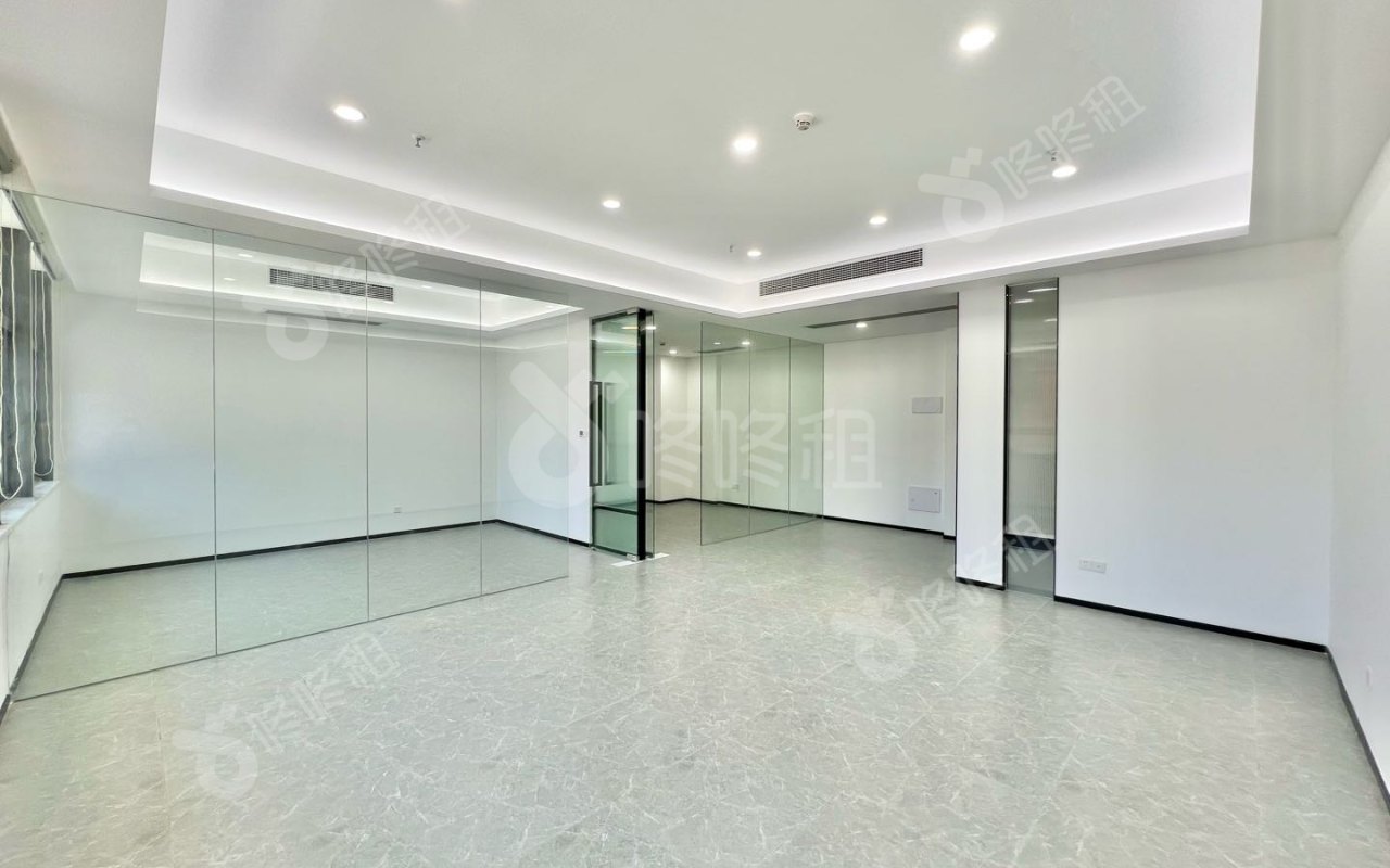 荔源商务大厦（荔园广场）_119平_豪装_办公室开间