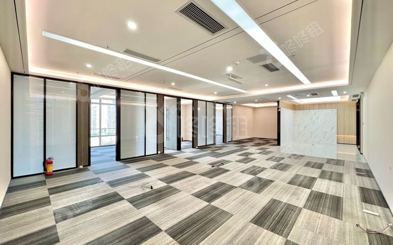 讯美科技广场_228平_精装_办公室开间