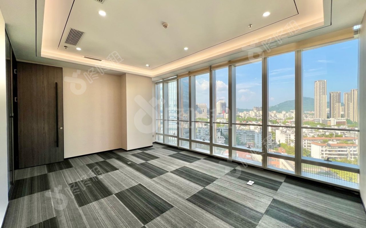 讯美科技广场_228平_精装_办公室隔间