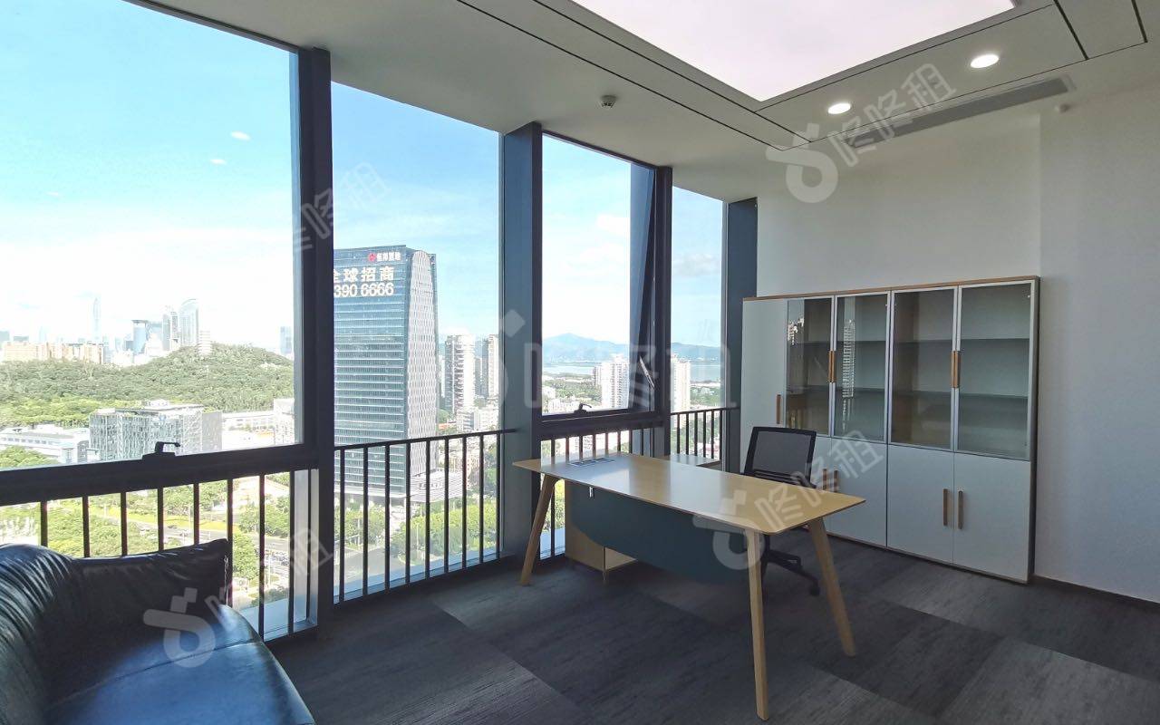 金迪世纪大厦_378平_精装_办公室隔间