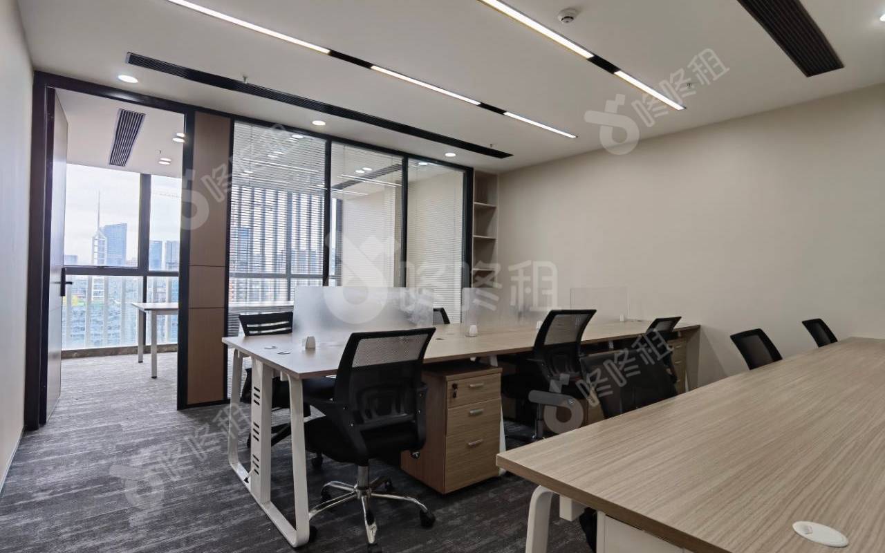 深圳湾科技生态园_126平_精装_办公室开间