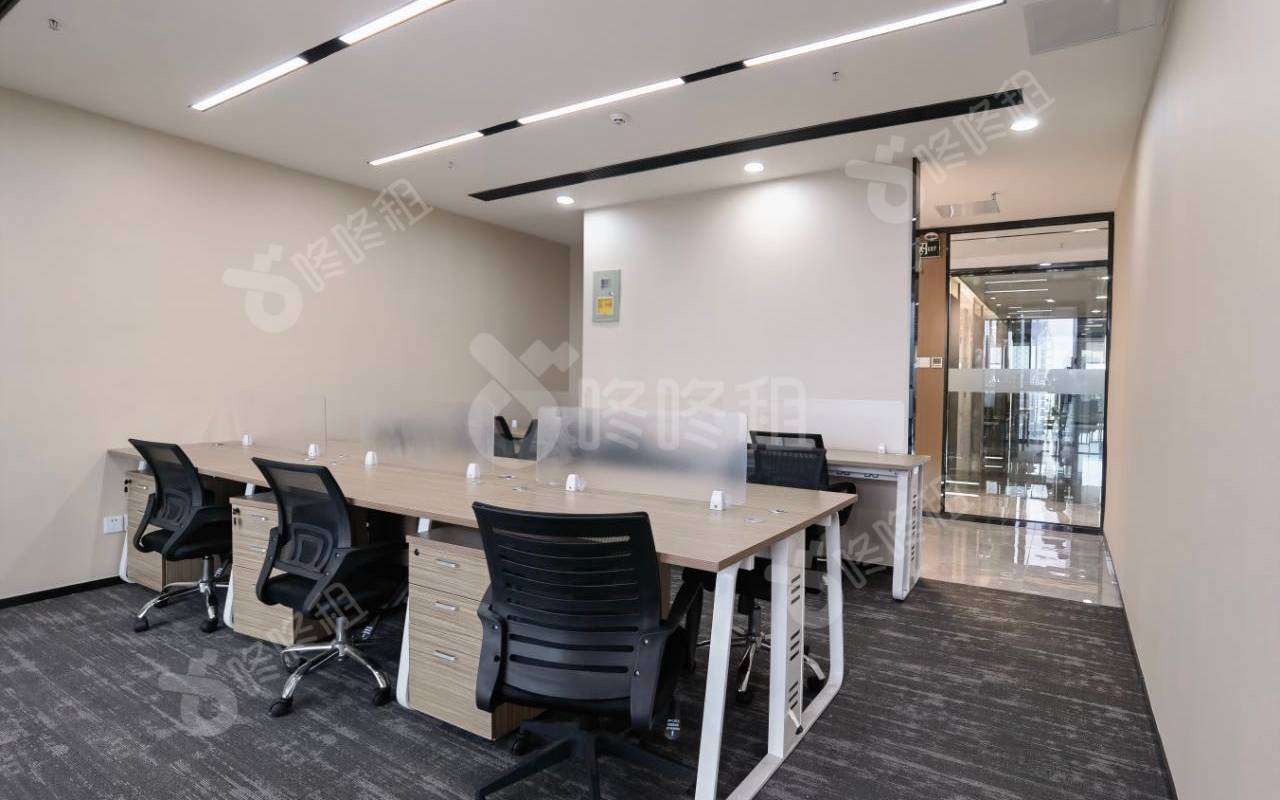 深圳湾科技生态园_126平_精装_办公室开间