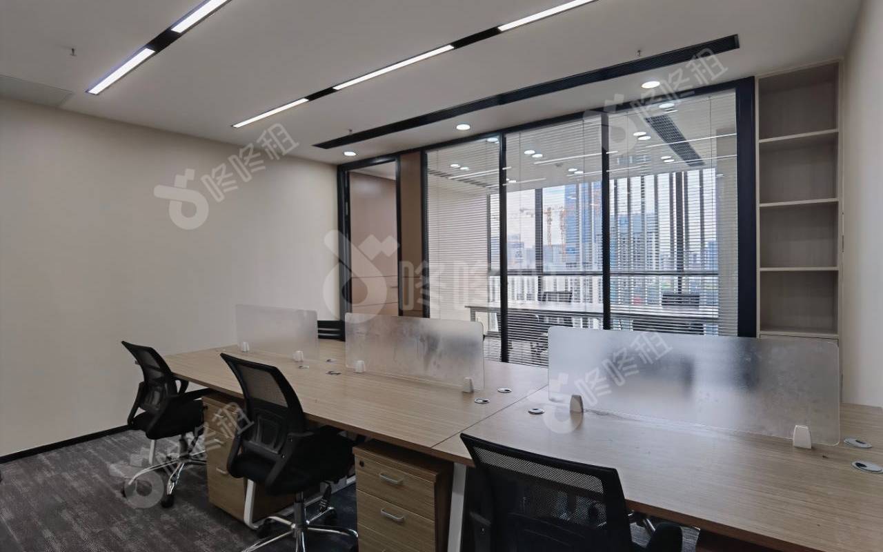 深圳湾科技生态园_126平_精装_办公室开间