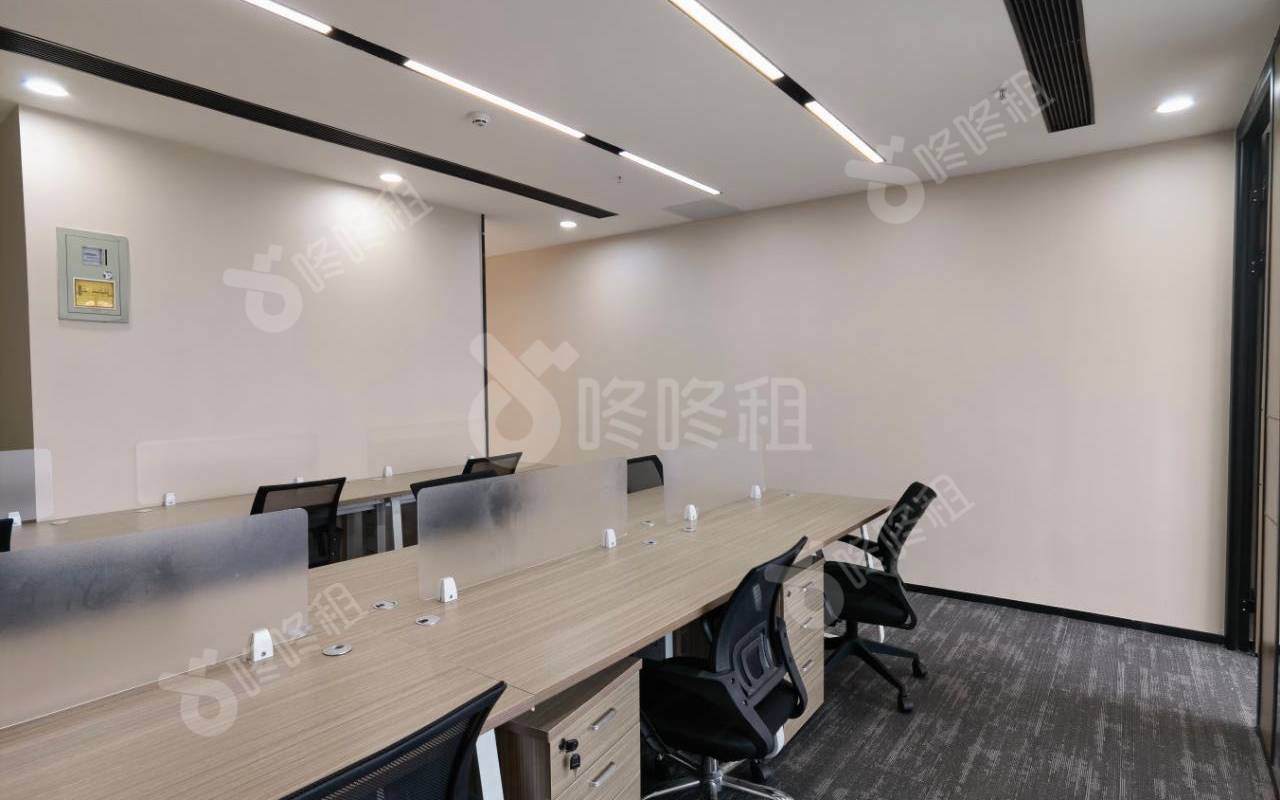 深圳湾科技生态园_126平_精装_办公室开间