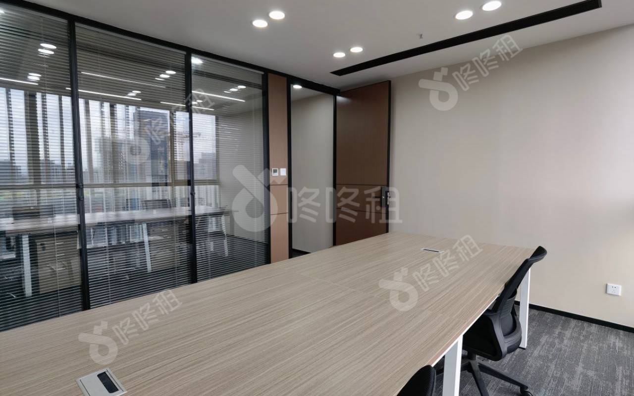 深圳湾科技生态园_126平_精装_办公室隔间