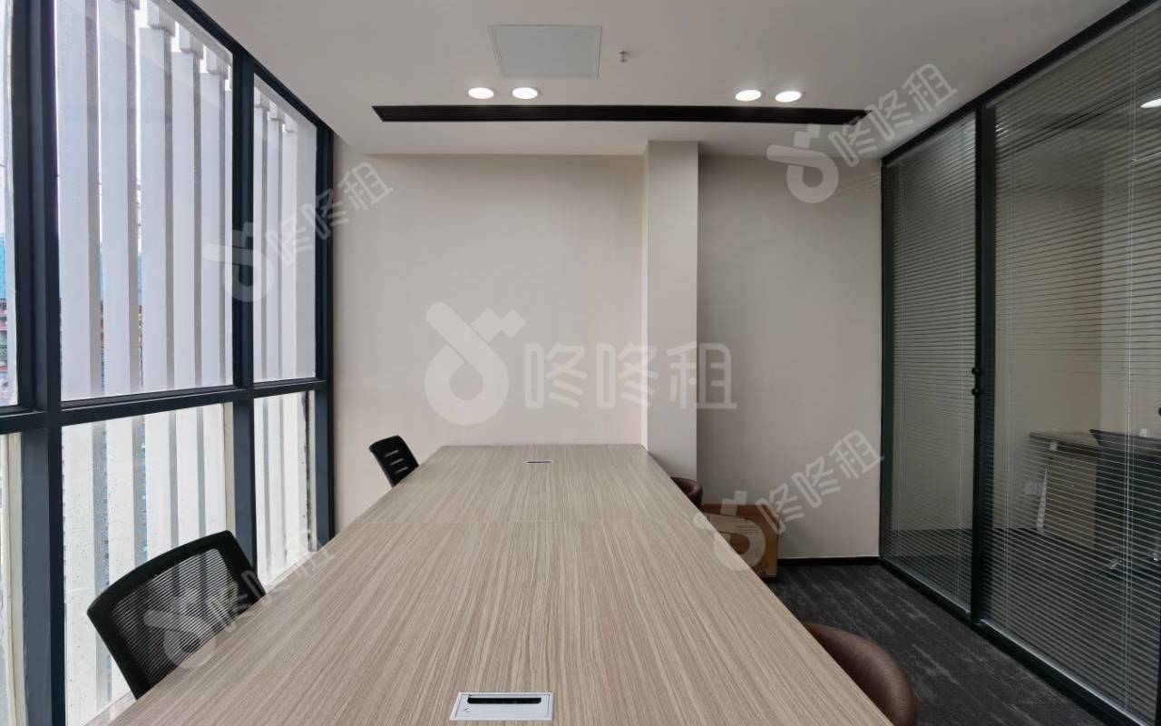 深圳湾科技生态园_126平_精装_办公室隔间