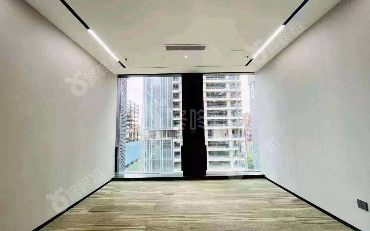 天珑移动大厦_276平_精装_办公室隔间