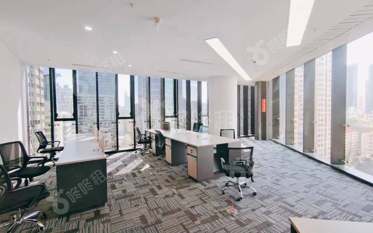 新世界文博中心_450平_豪装_办公室隔间