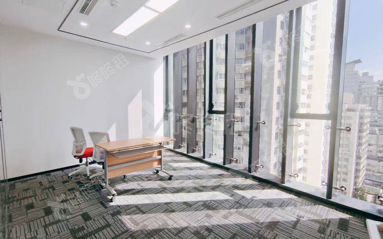 新世界文博中心_450平_豪装_办公室隔间