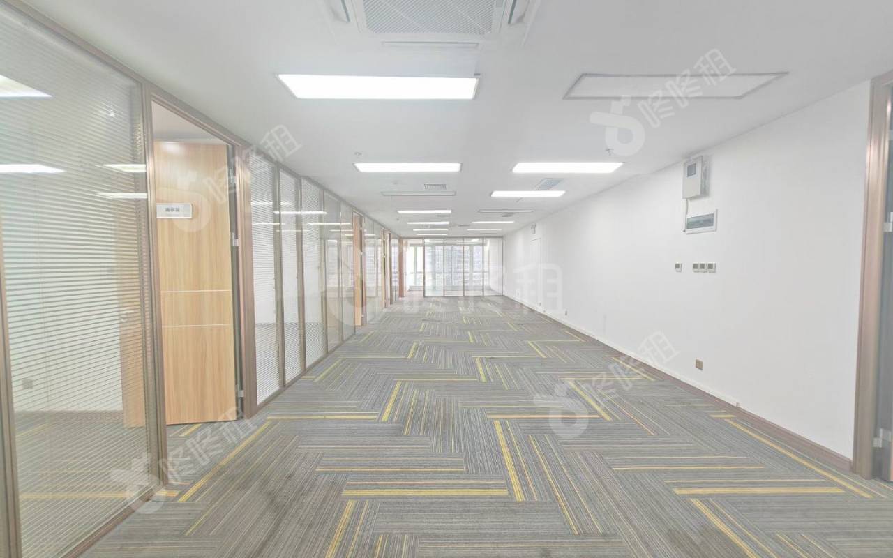 中国有色大厦_458平_精装_办公室开间