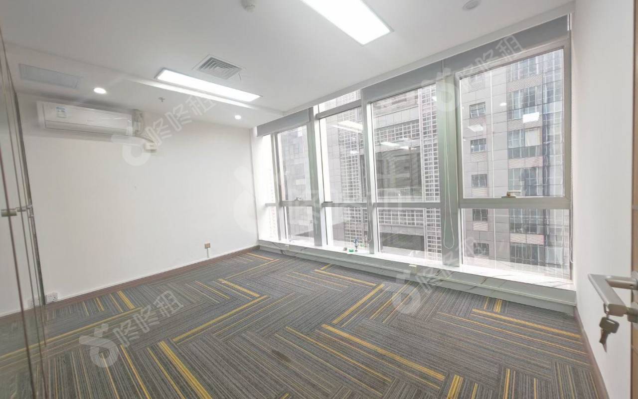 中国有色大厦_458平_精装_办公室隔间