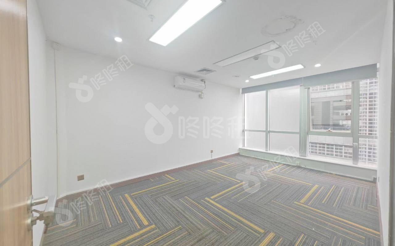 中国有色大厦_458平_精装_办公室隔间