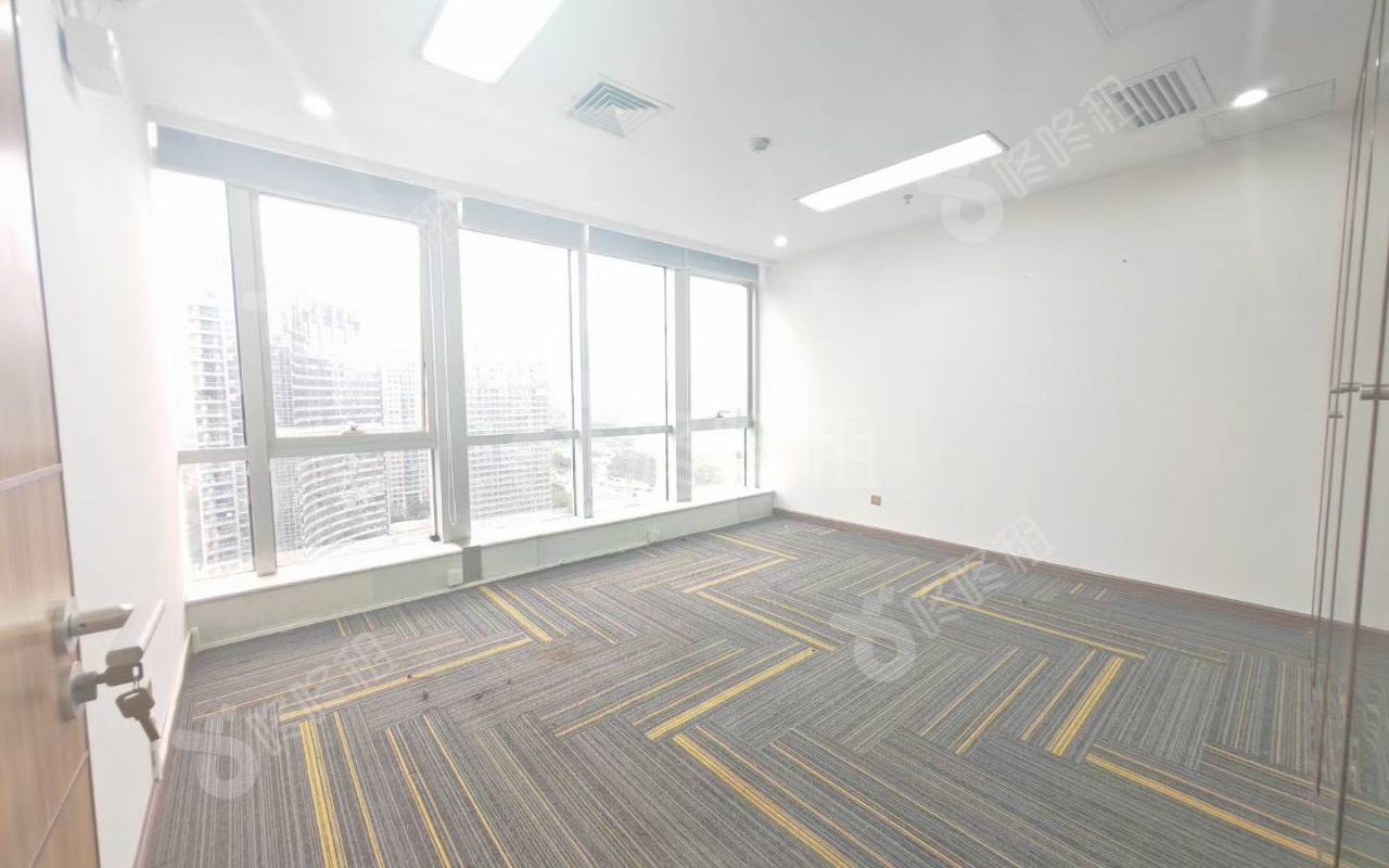 中国有色大厦_458平_精装_办公室隔间