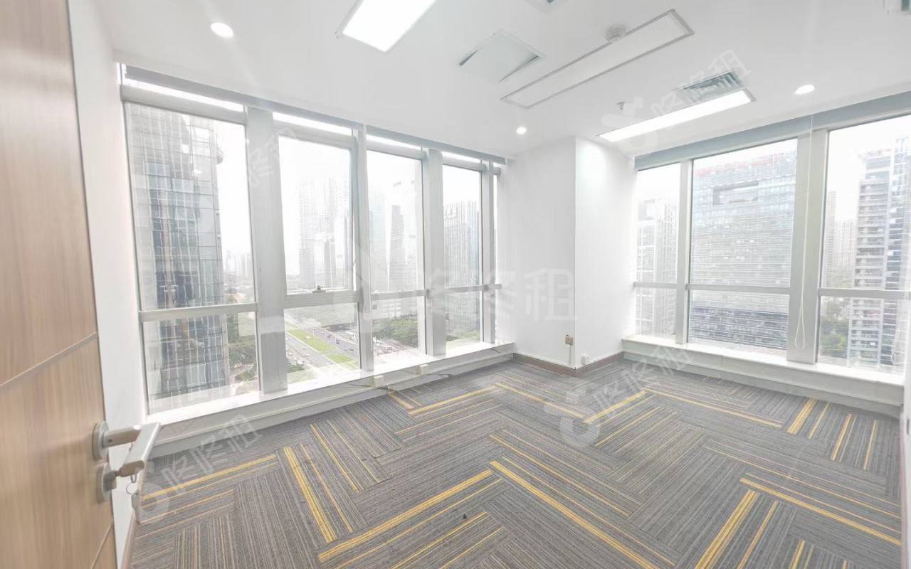 中国有色大厦_458平_精装_办公室隔间