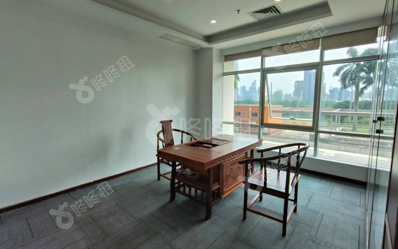 天安数码时代大厦_258平_精装_办公室隔间