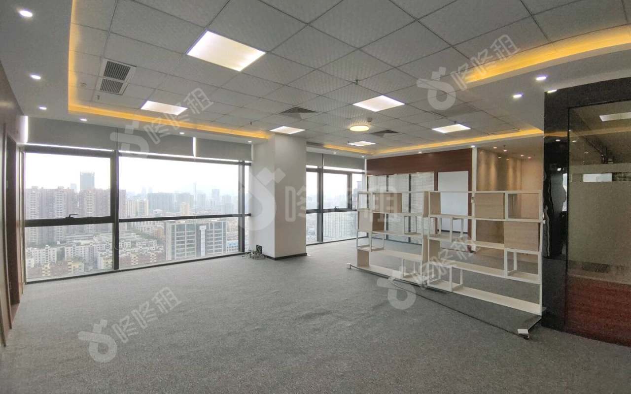 创新大厦_308平_简装_办公室开间