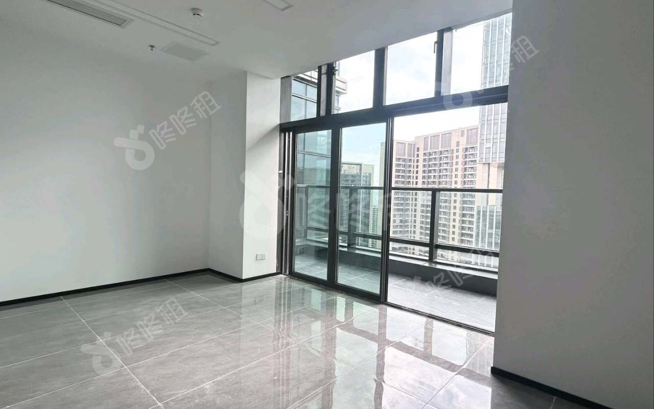 万科星宸大厦_139.36平_精装_办公室隔间